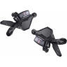 Шифтер SHIMANO DEORE, M590, ЛЕВ/ПР, 3X9СК, ТРОС+ОПЛЕТКА ISLM590PA
